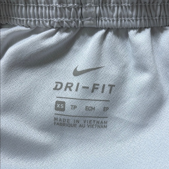 Nike White Dri-Fit Athletic Shorts - Picture 3 of 3